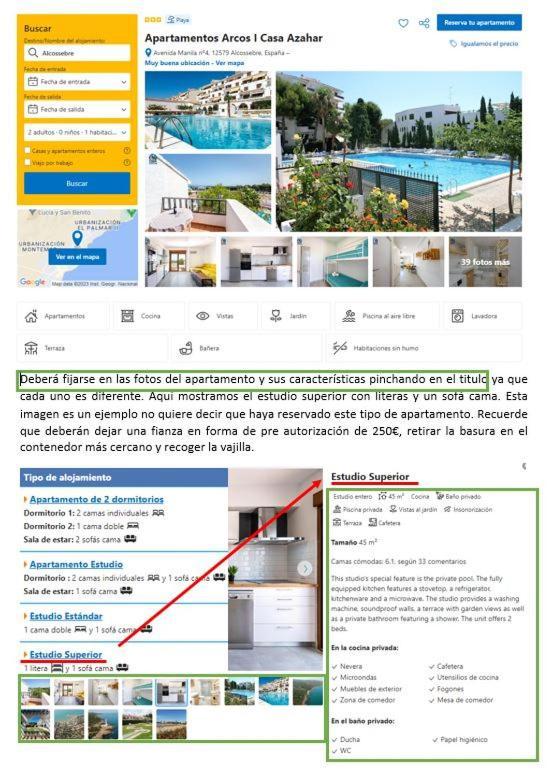 Apartamentos Arcos I Casa Azahar Alcoceber Bagian luar foto